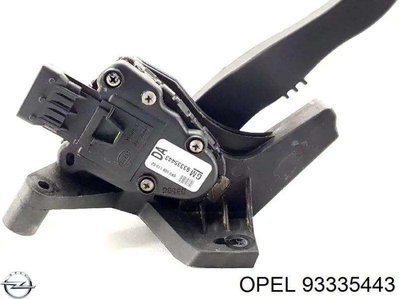 Купити 93335443 Opel Педаль газу