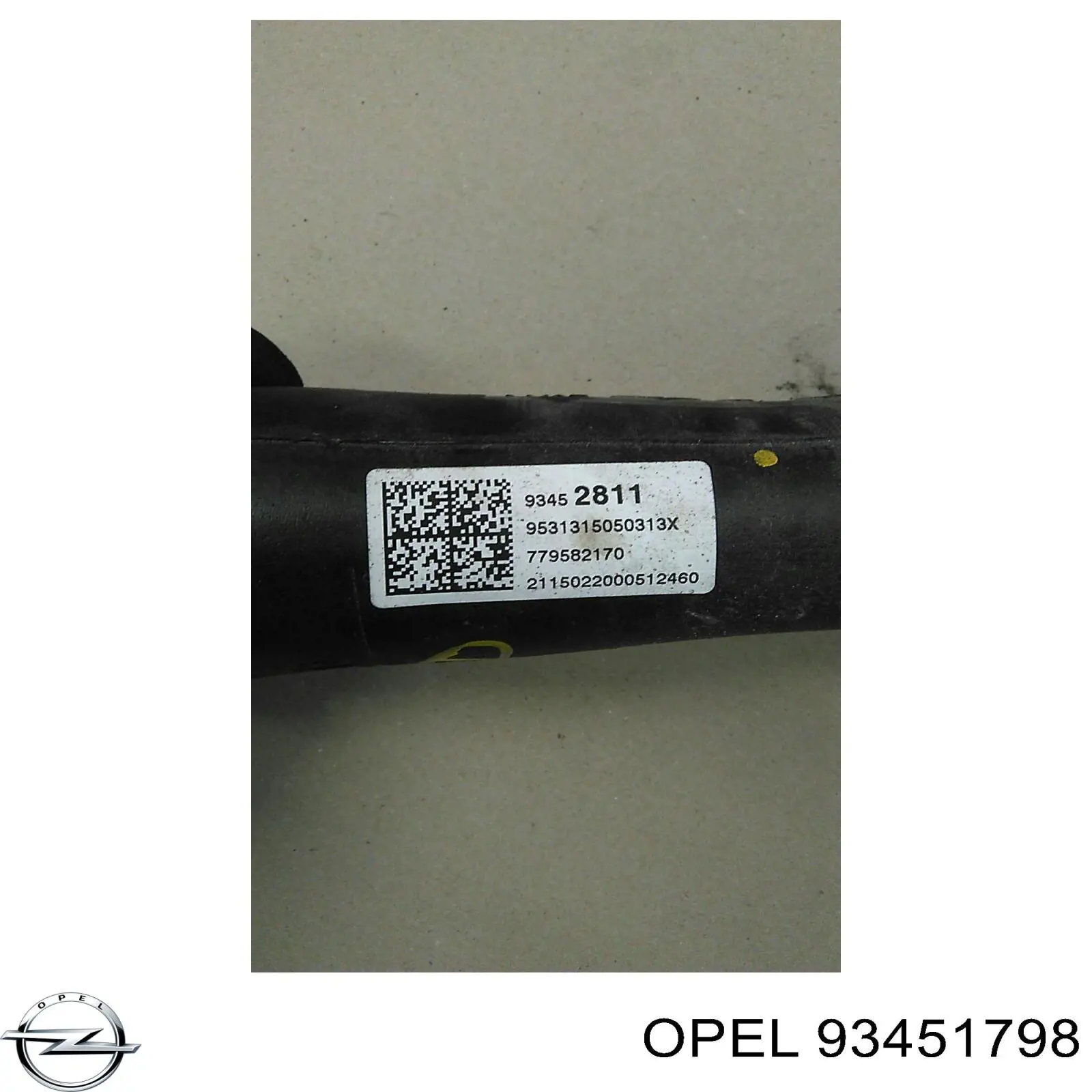 93451798 Opel Ролик двері бічної/зсувної, правий нижній
