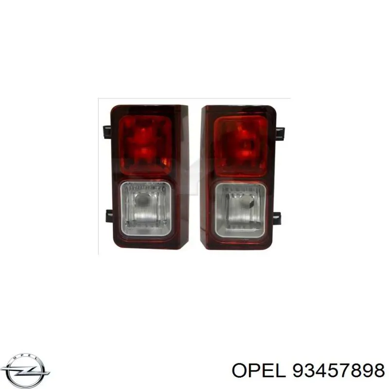 Купити 93457898 Peugeot/Citroen Ліхтар заднього ходу