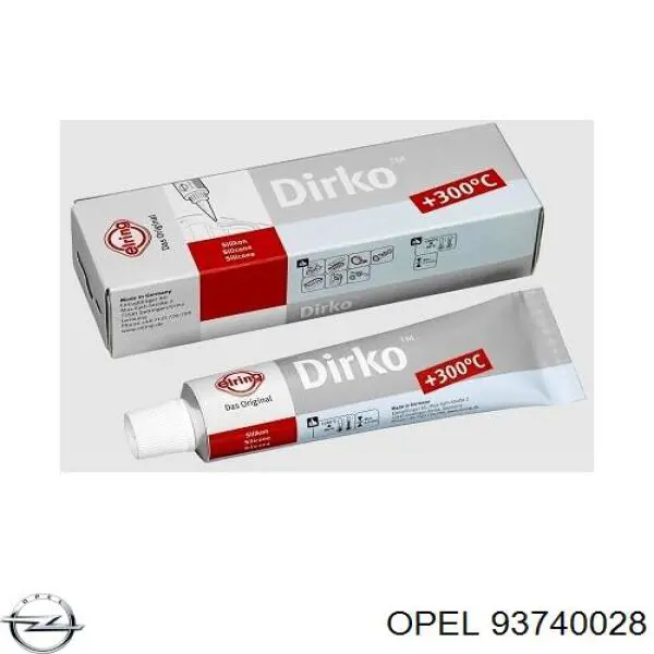 Герметик піддону картера двигуна Opel 93740028 ціна, від 14.11 USD