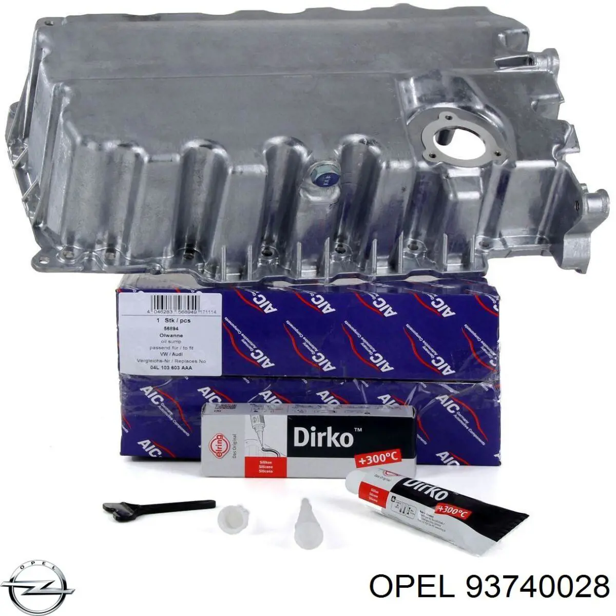 Герметик піддону картера двигуна 93740028 Opel
