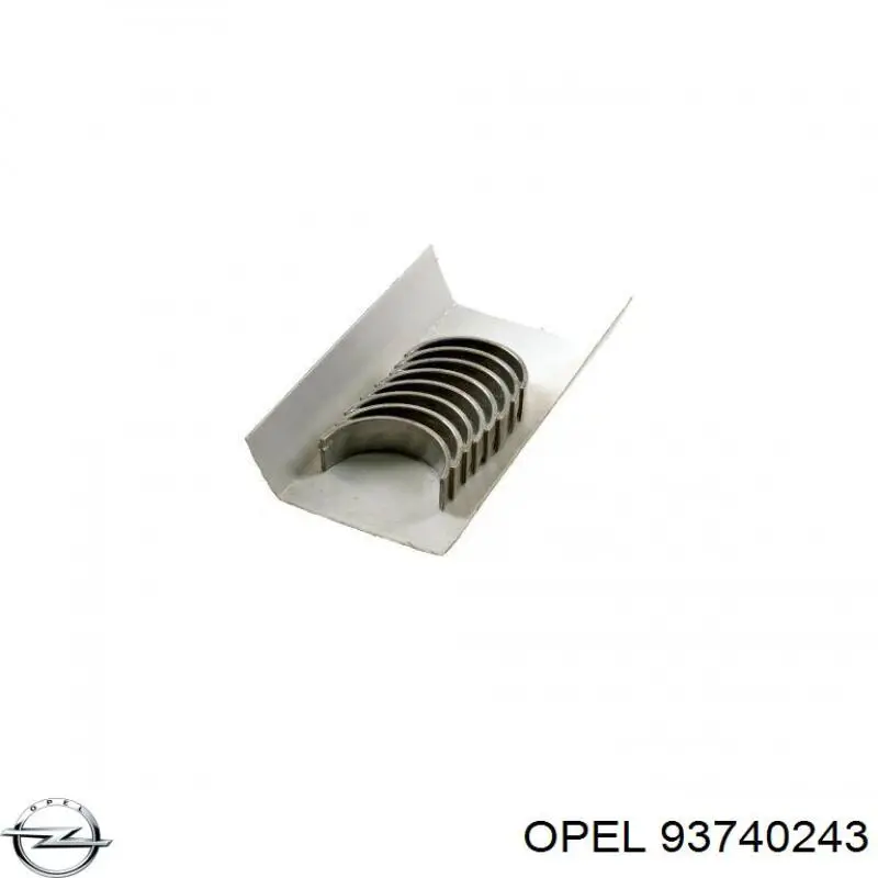 Купити 93740243 Opel Вкладиші коленвала шатунні