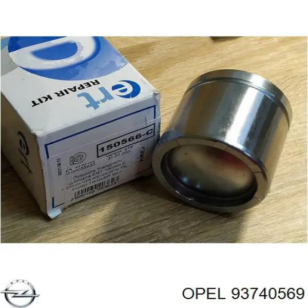 93740569 Opel Поршень гальмівного супорта заднього