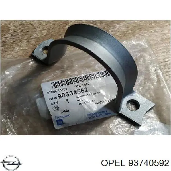 Сальник рульової рейки/механізму (див. типорозміри) 93740592 Opel
