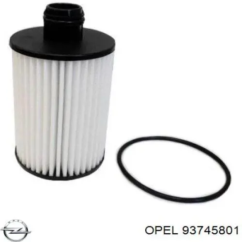 Масляний фільтр двигуна Opel 93745801 ціна, від 10.41 USD