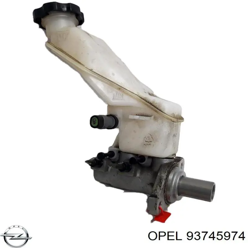 Циліндр головний гальма (Гідротормоз) General Motors 93745974 ціна, від 185.26 USD