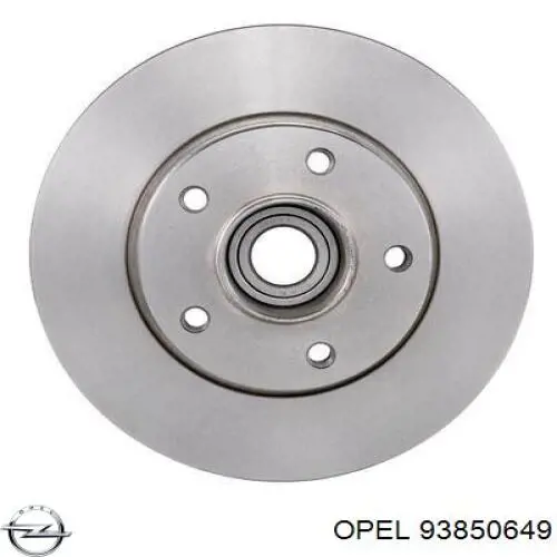 Задні дискові гальма Opel 93850649 ціна, від 58.10 USD