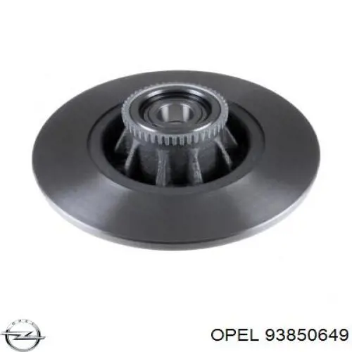 93850649 Opel Дискові гальма
