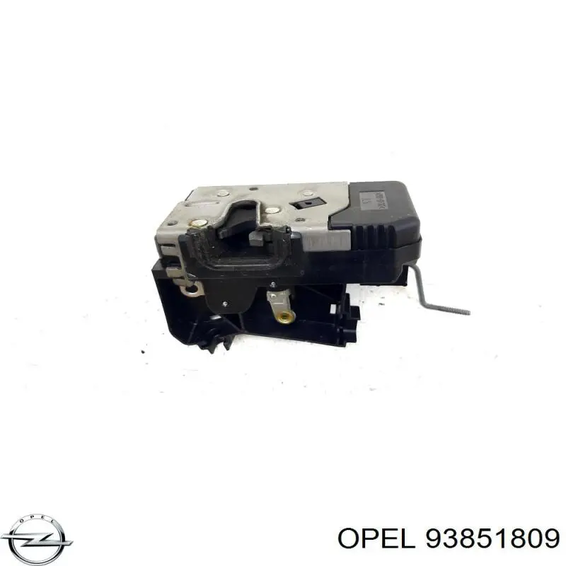 Замок задньої лівої двостулкової двері 93851809 Renault (RVI)