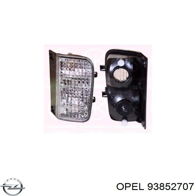 Купити 93852707 Opel Лівий стоп