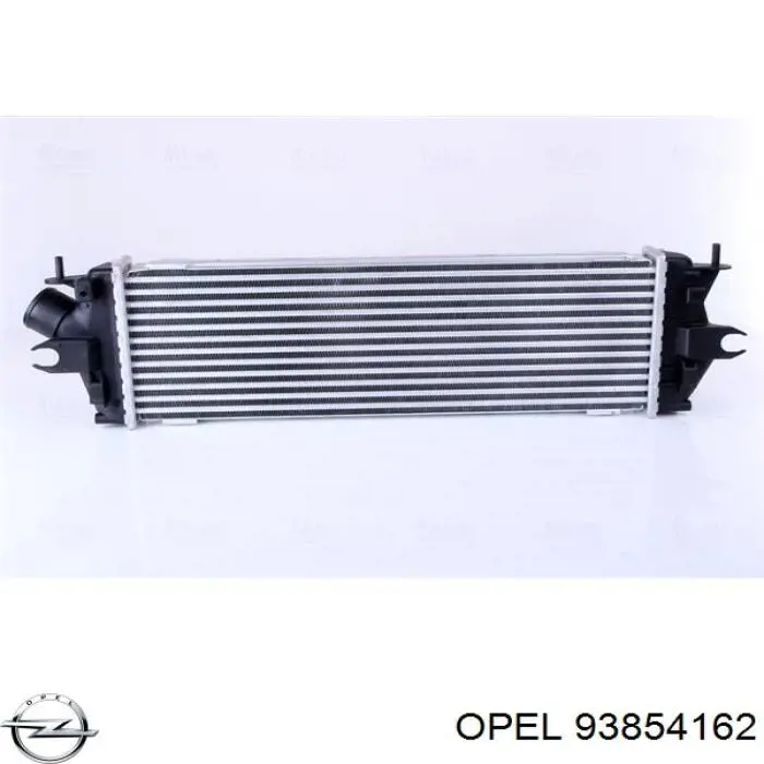 93854162 Opel радіатор интеркуллера