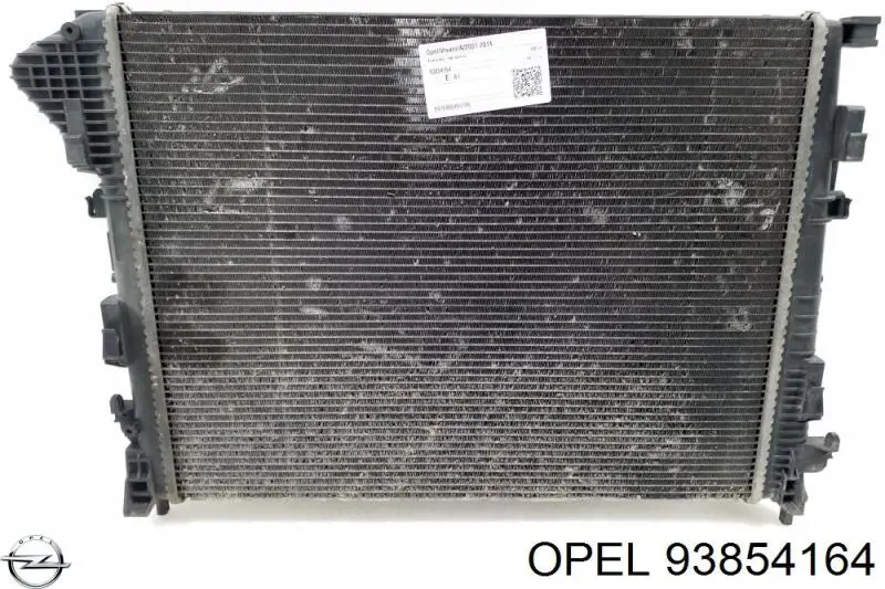 Купити 93854164 Opel Радіатор двигуна