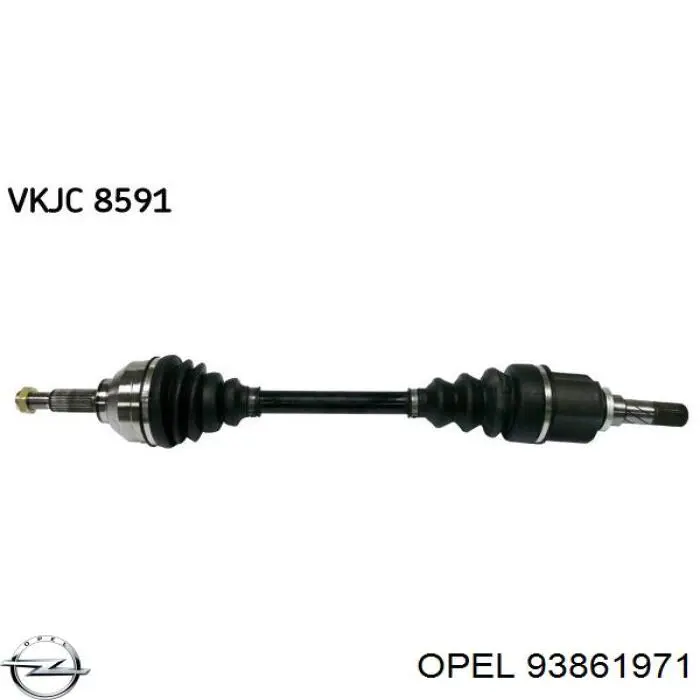  Opel 93861971 ціна, від 46.61 USD