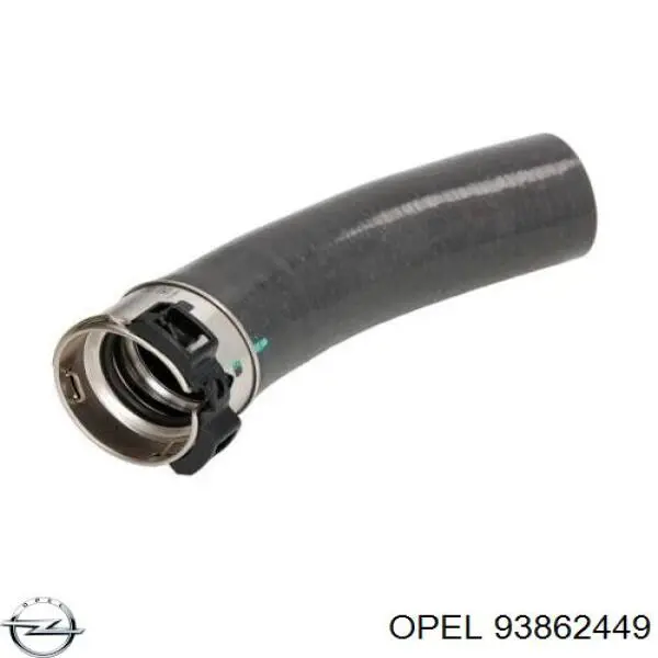 Шланг/патрубок интеркуллера 93857913 Opel