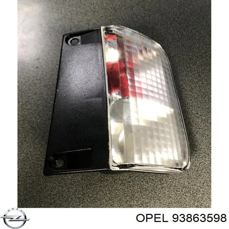Фара задня, ліва Opel 93863598 ціна, від 27.41 USD