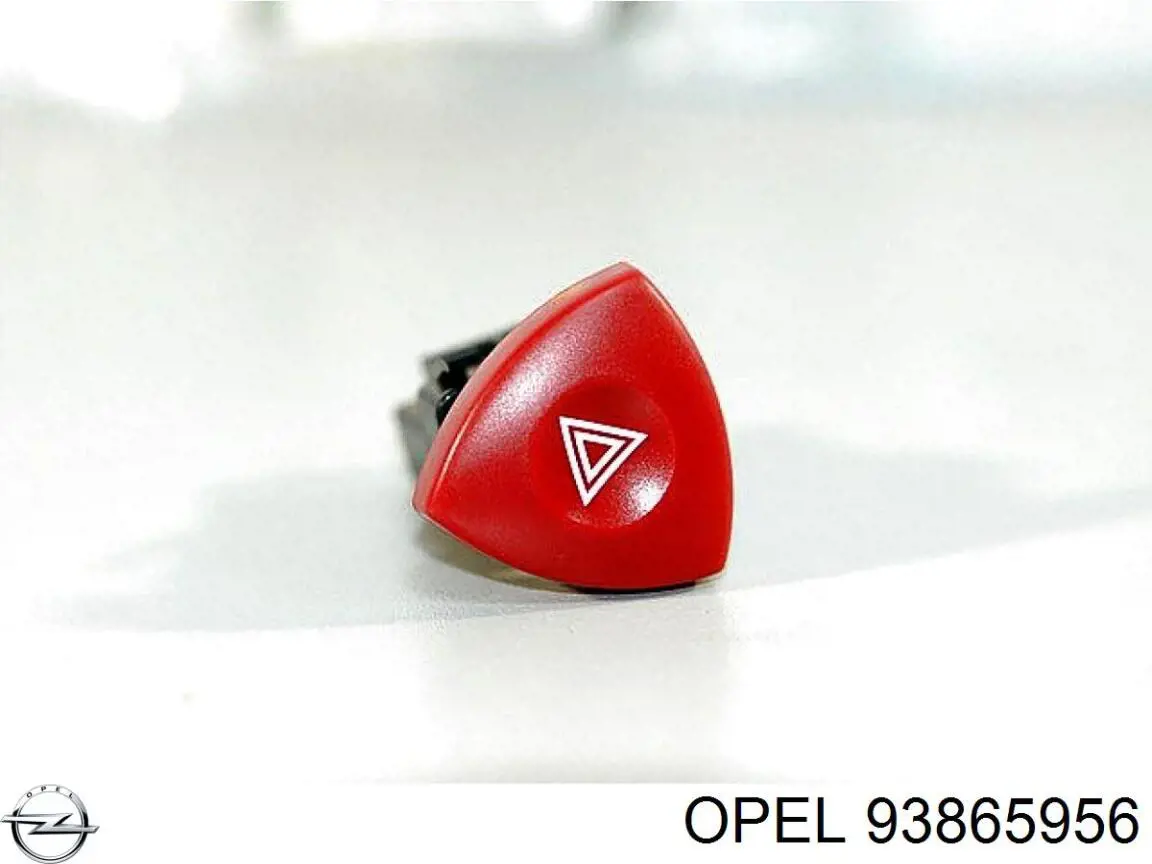Кнопка включення аварійної сигналізації Opel 93865956 ціна, від 7.60 USD