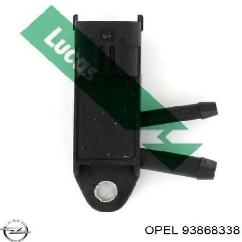 Датчик тиску вихлопних газів Opel 93868338 ціна, від 59.42 USD