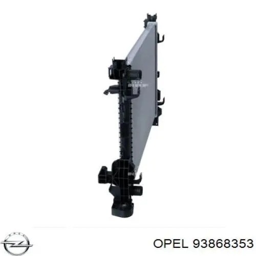 Купити 214104344R Renault (RVI) Радіатор двигуна