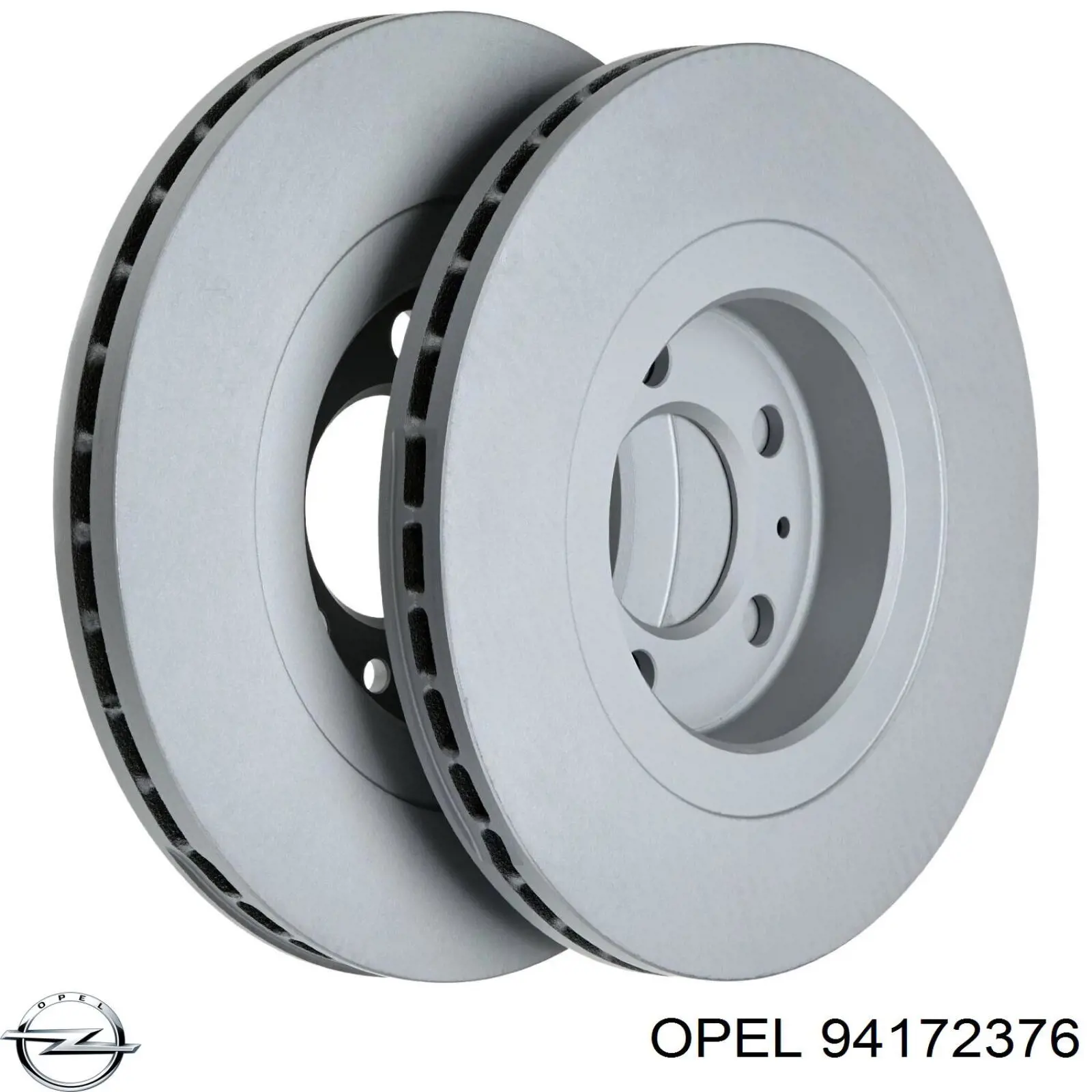 Гальмівні диски передні 94172376 Opel