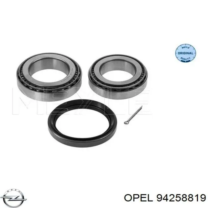 Підшипник ступиці передній, внутрішній Opel 94258819 ціна, від 17.38 USD