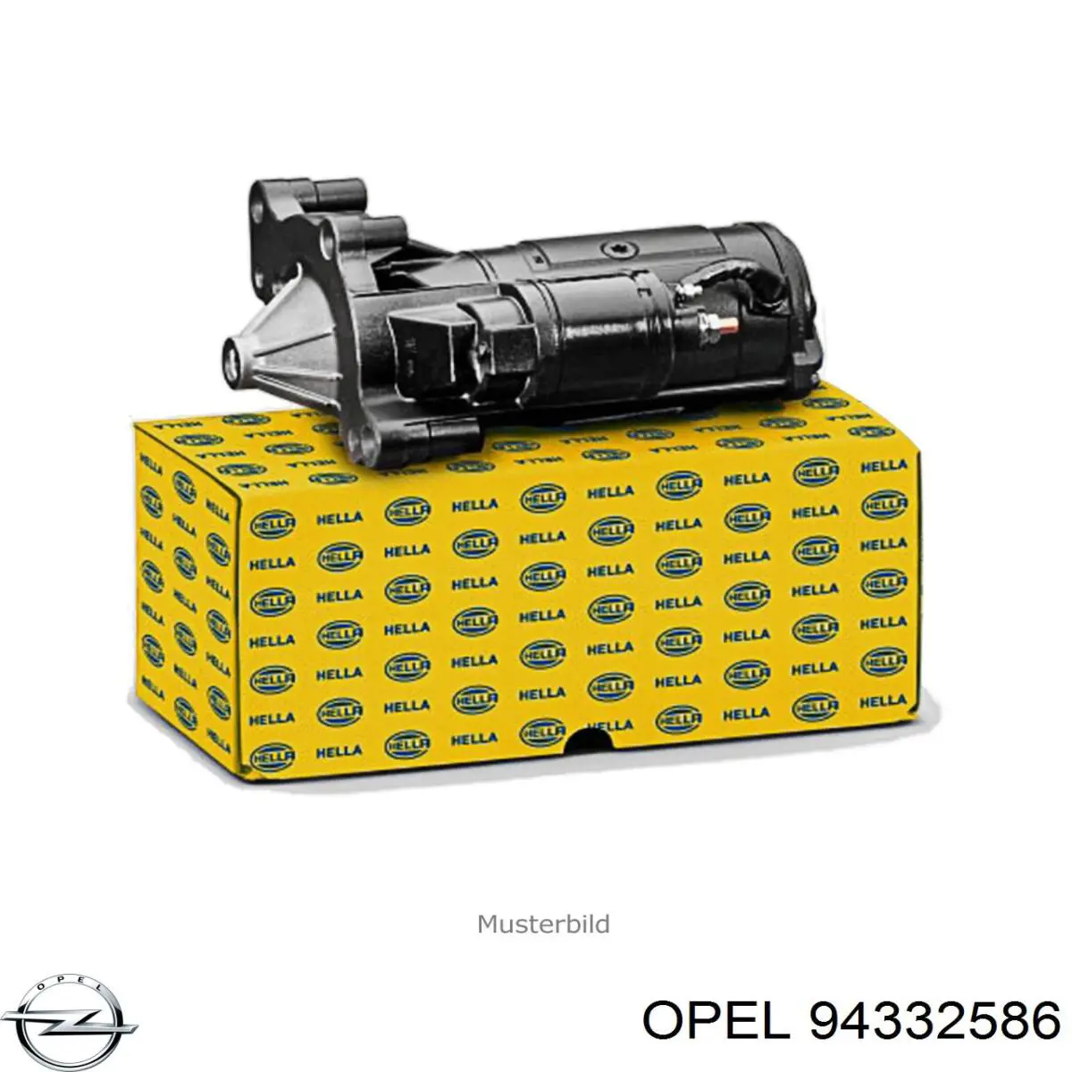 Стартер Opel 94332586 ціна, від 123.32 USD