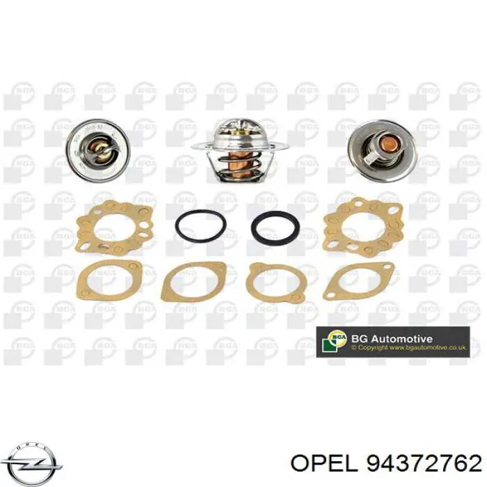 Автомобільний термостат Opel 94372762 ціна, від 11.17 USD