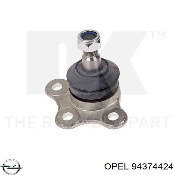 Кульова опора, верхня Opel 94374424 ціна, від 15.01 USD