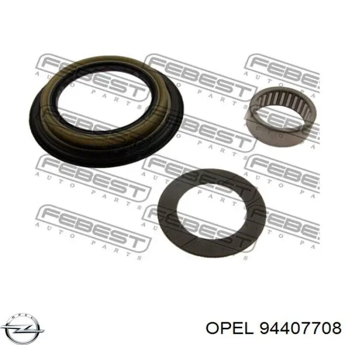 Підшипник цапфи передньої Opel 94407708 ціна, від 7.18 USD
