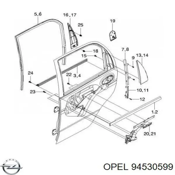 Купити 94530599 General Motors 