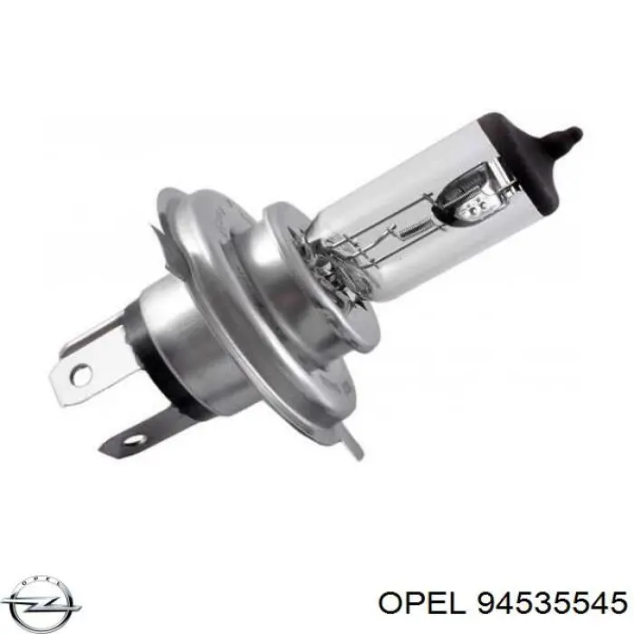 94535545 Opel Далеке, ближнє світло галоген