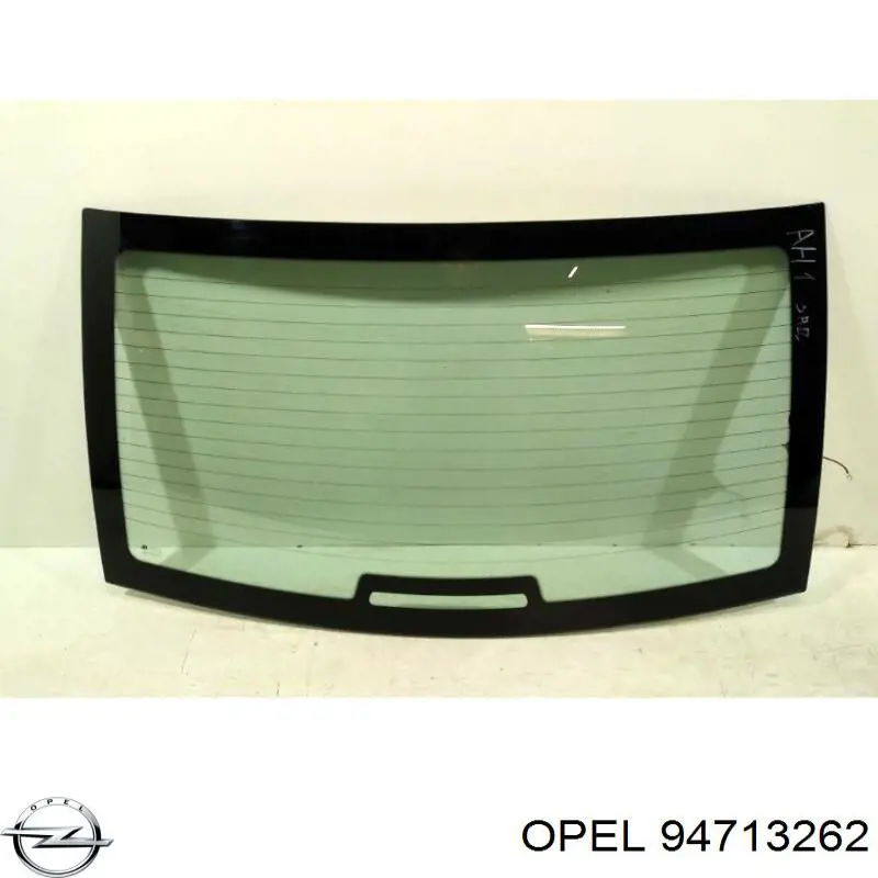 Скло автомобільне заднє Opel 94713262 ціна, від 317.24 USD
