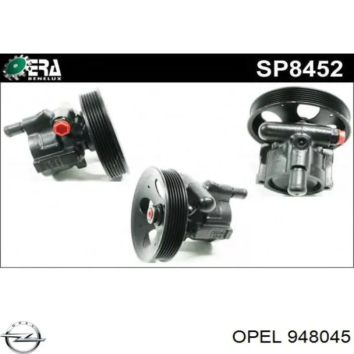 948045 Opel насос гідропідсилювача керма (гпк)