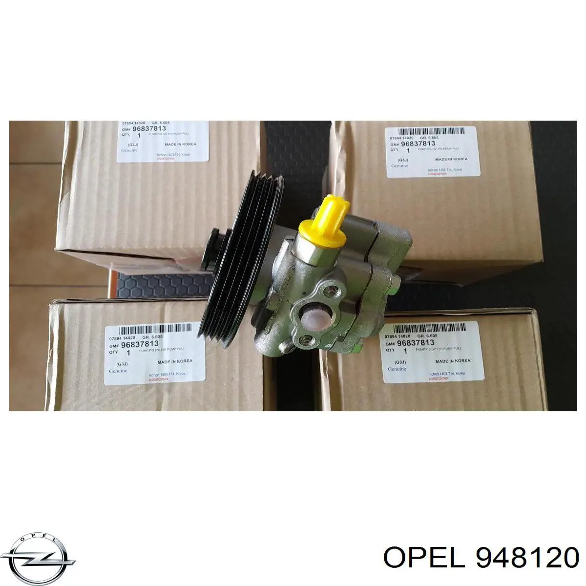 0948120 Opel Насос гідропідсилювача