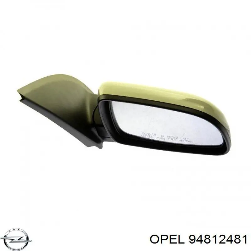 94812481 Opel Праве дзеркало заднього виду