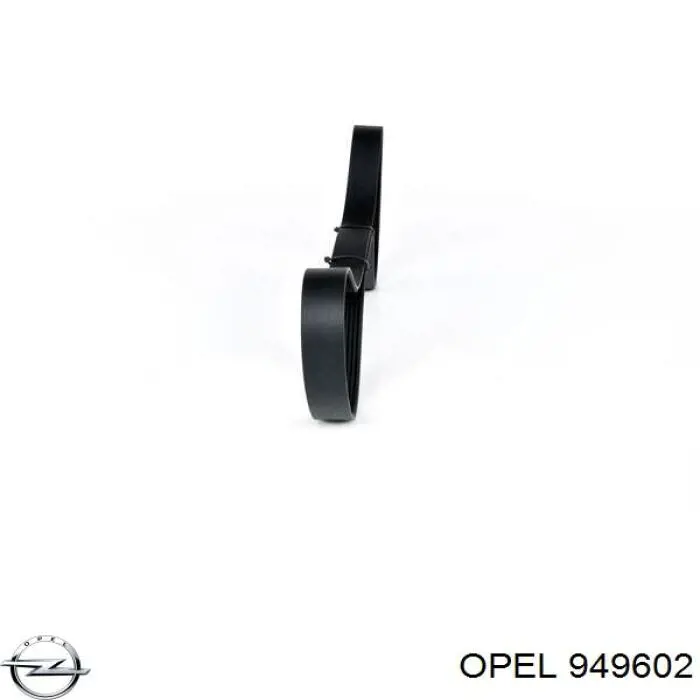 Клиновий ремінь Opel 949602 ціна, від 24.51 USD