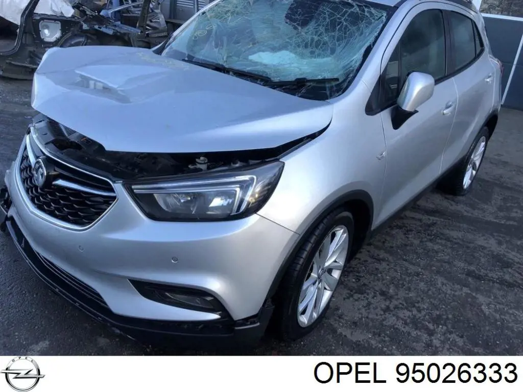 95026333 Opel Охолоджувач наддувочного повітря