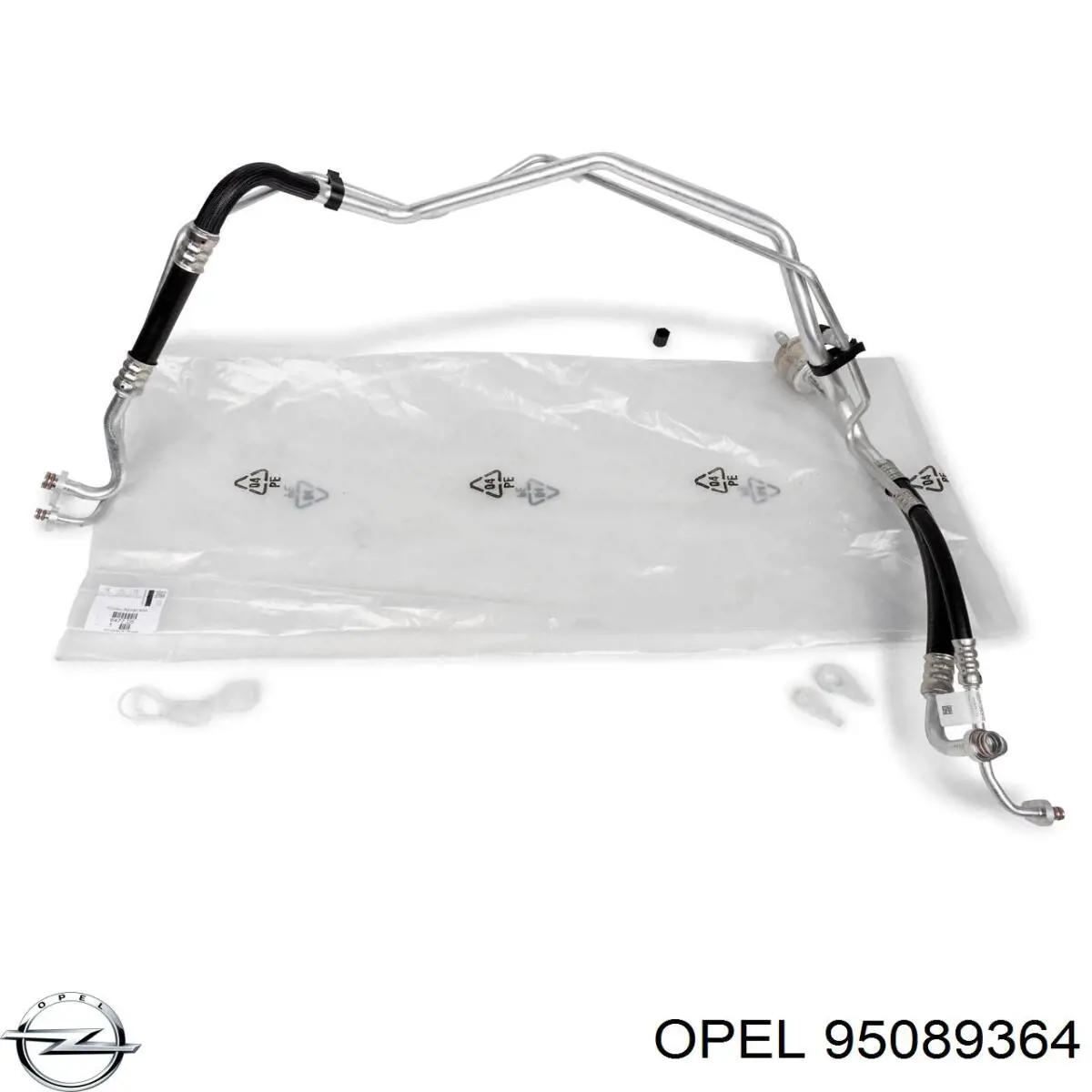 Фланець системи охолодження (трійник) 95089364 Opel