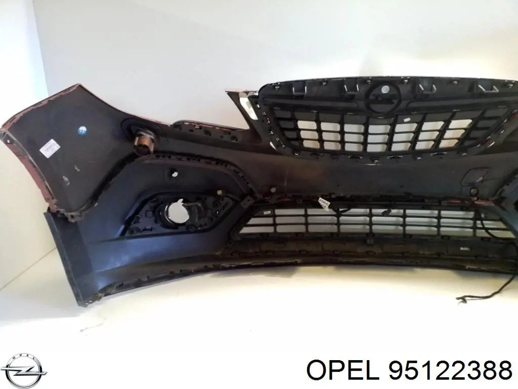 Бампер передній, верхня частина Opel 95122388 ціна, від 63.98 USD