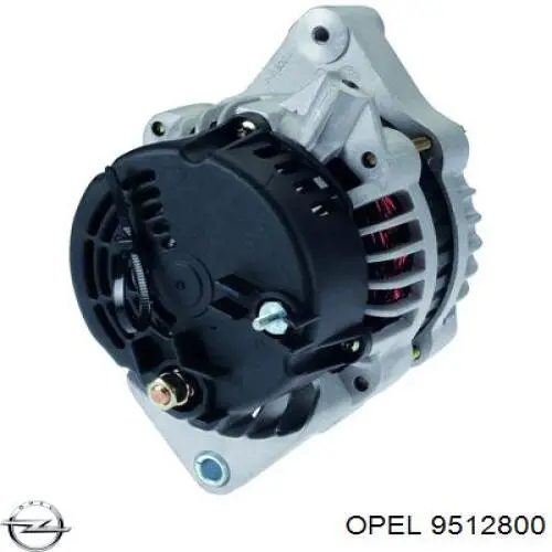 9512800 Opel генератор