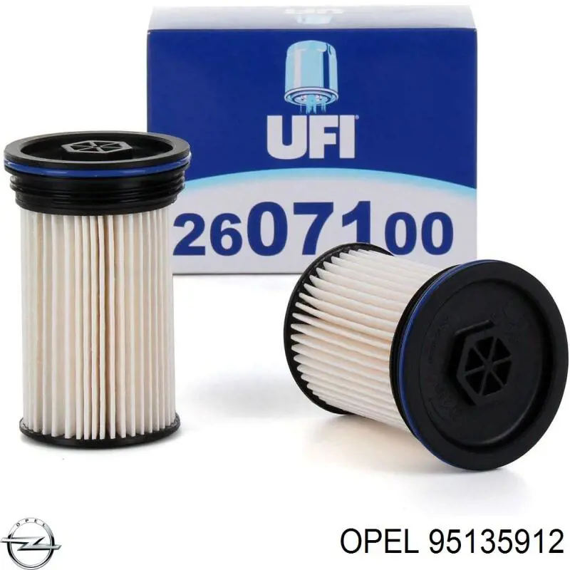 Фільтр тонкого очищення палива Opel 95135912 ціна, від 29.65 USD
