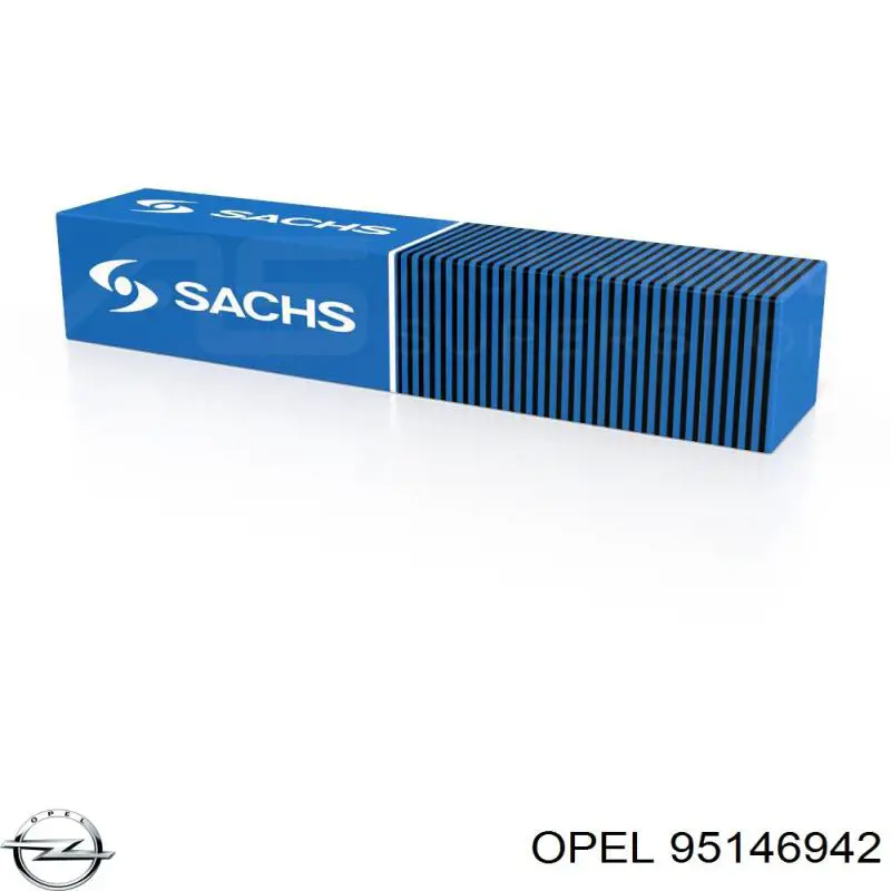 Амортизатор задній Opel 95146942 ціна, від 65.26 USD