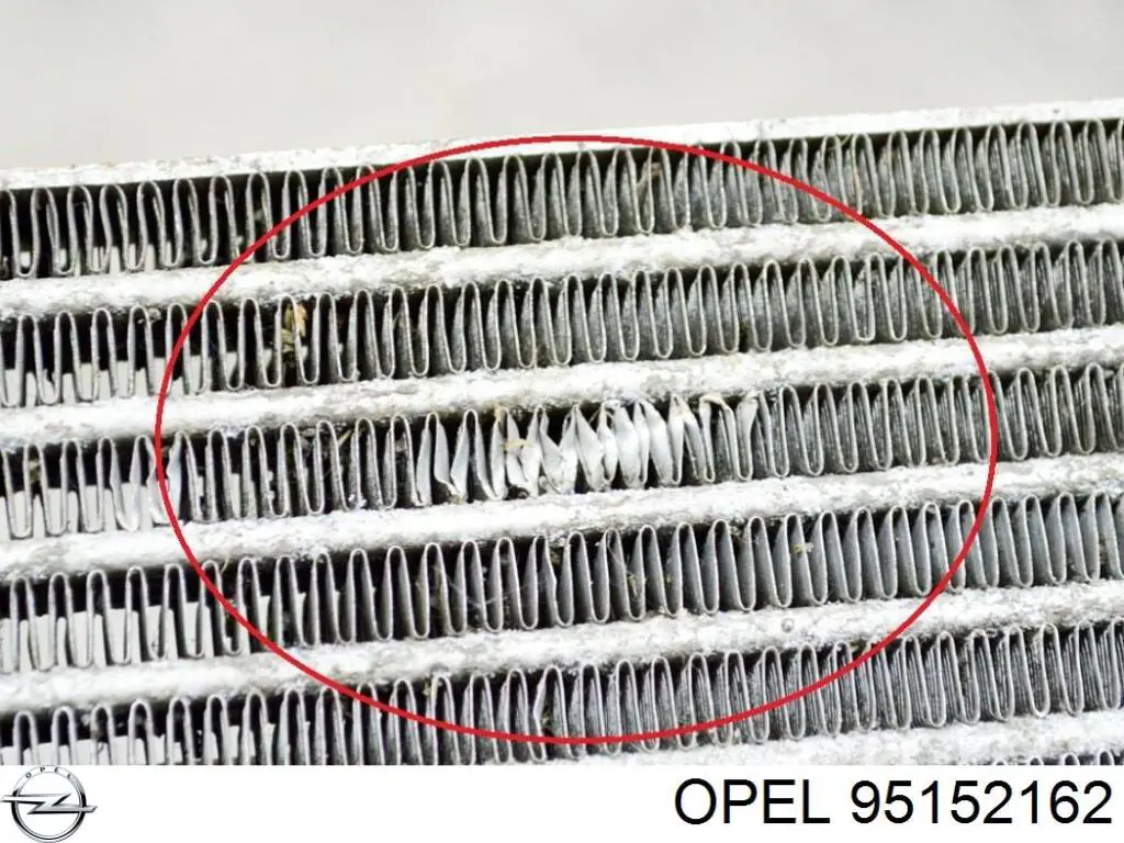 Радіатор охолодження, АКПП 95152162 Opel