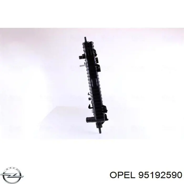 Радіатор основний Opel 95192590 ціна, від 211.35 USD