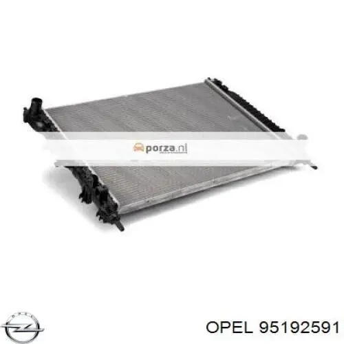 Радіатор основний Opel 95192591 ціна, від 207.82 USD