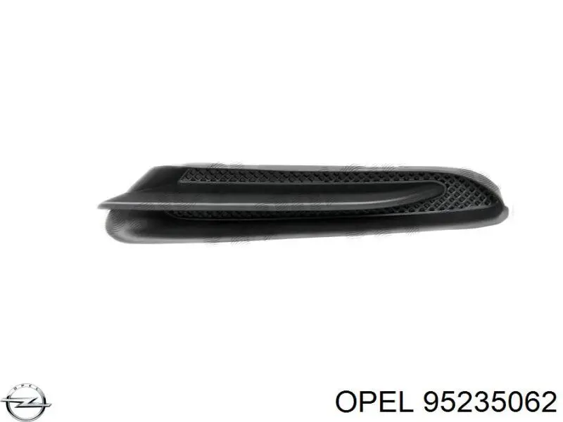 Молдинг переднього бампера, лівий 95235062 Opel