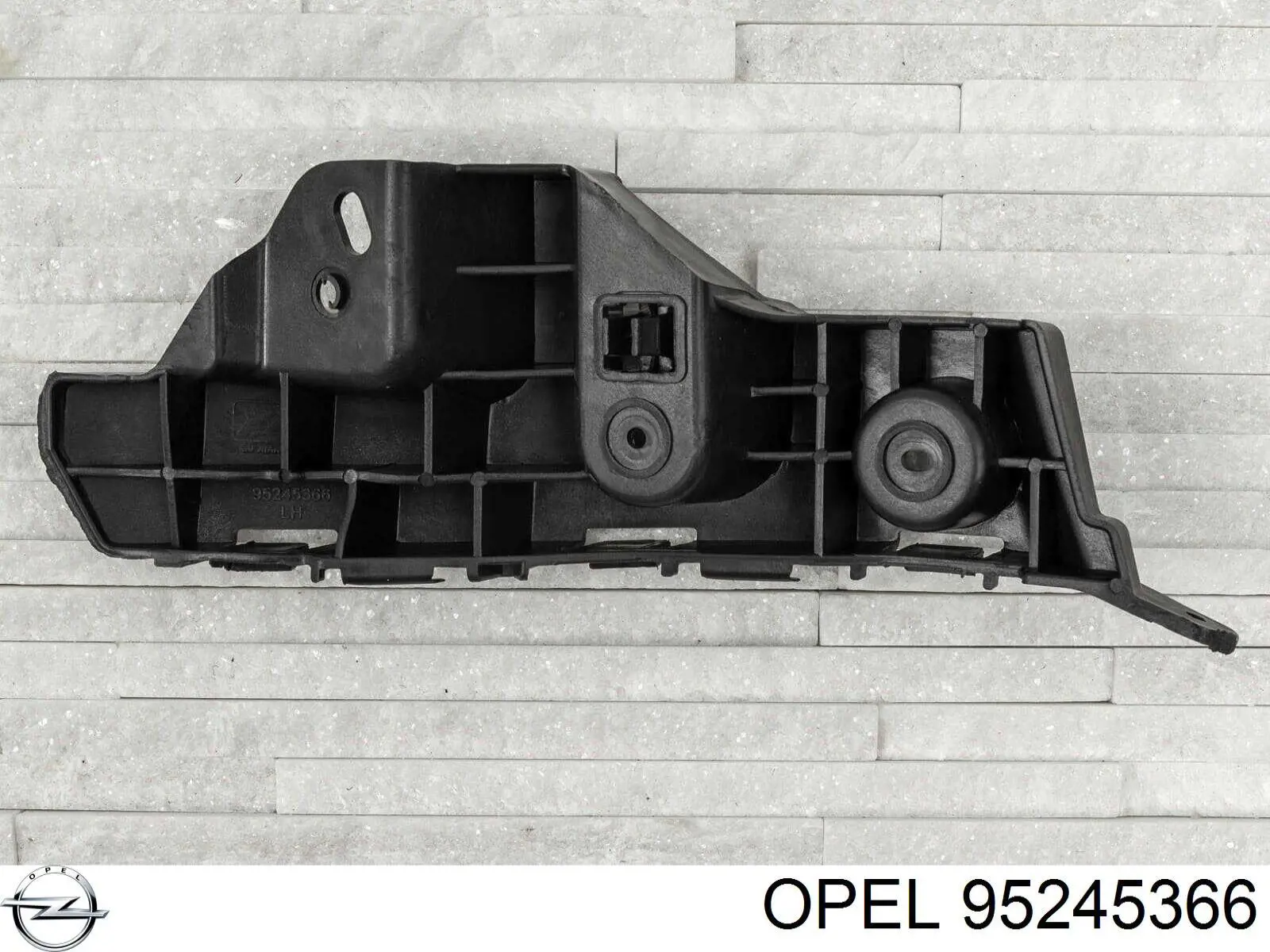 Напрямна переднього бампера, ліва Opel 95245366