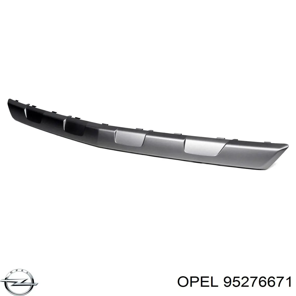 95276671 Opel накладка бампера переднього, центральна