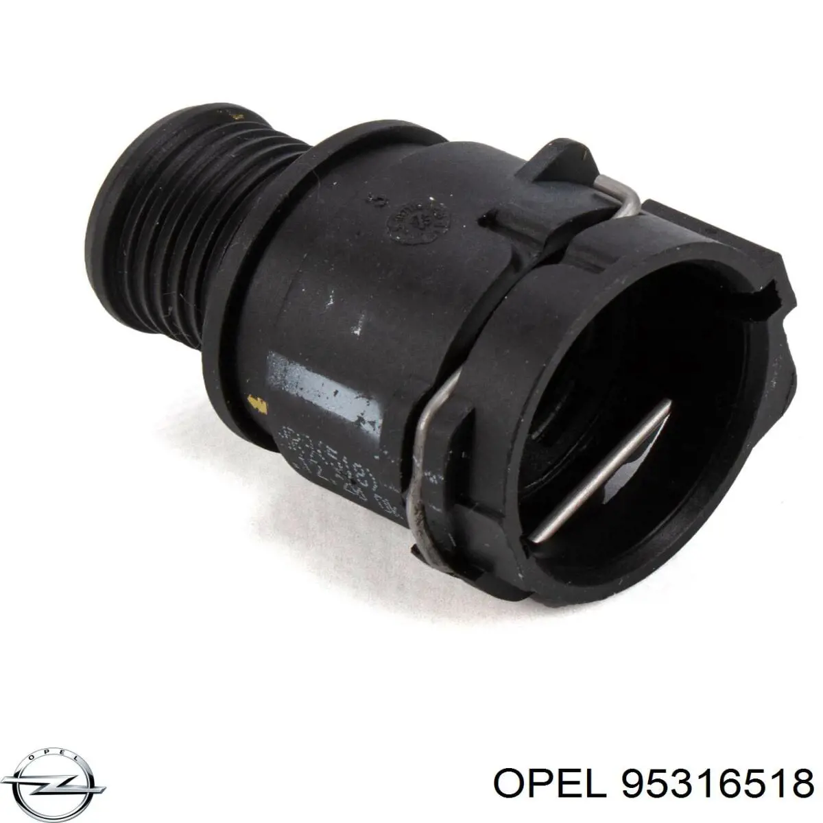 95316518 Opel шланг радіатора опалювача/пічки, обратка