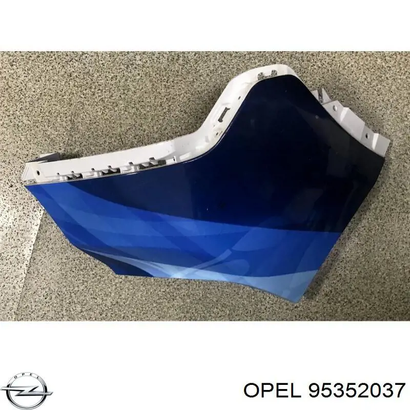 Купити 95352037 Opel Бампер задній, ліва частина