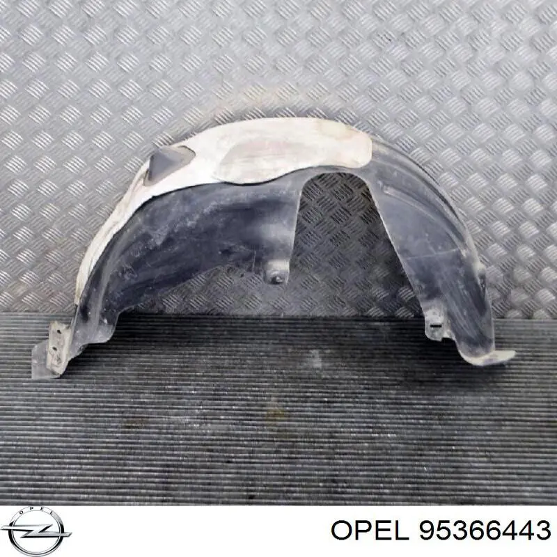95089252 Opel підкрилок заднього крила, правий